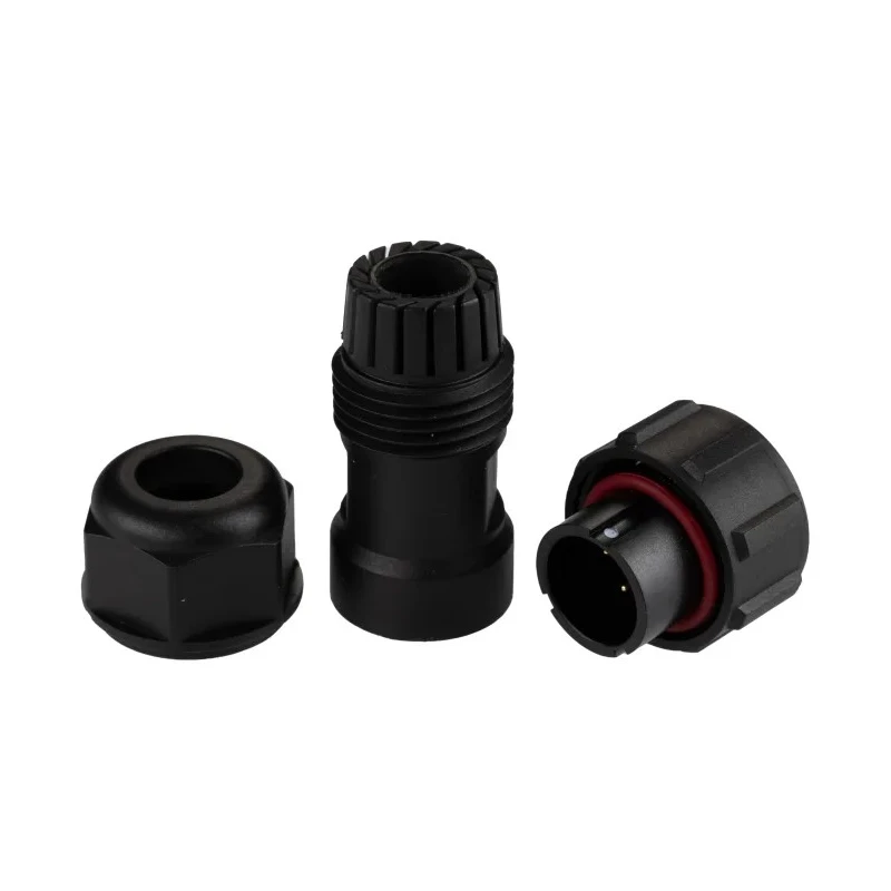 RS PRO Circular Connector 4 Contacts Cable Plug Male IP68 SP17 Series 124-6663