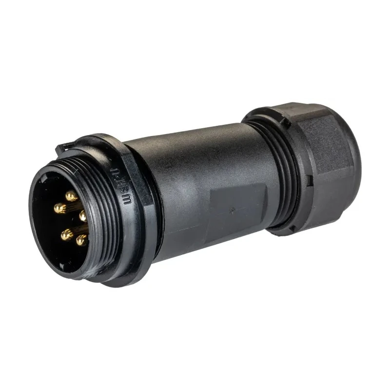 RS PRO Industrial Circular Connector, 5 Contacts, Cable Mount, Male Socket, IP68, SP21 Series 124-6670