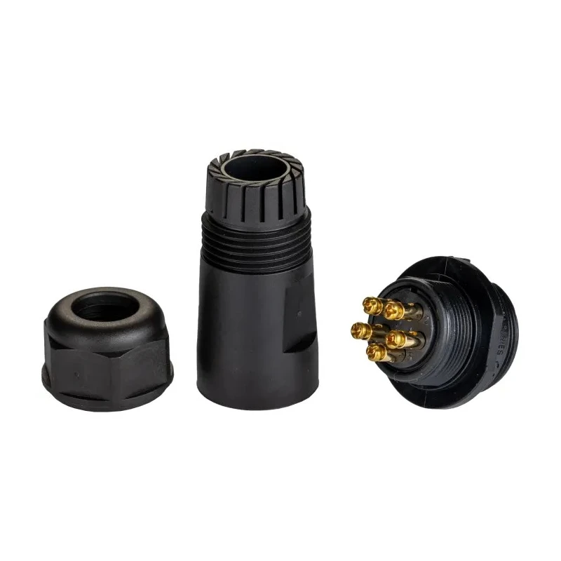 RS PRO Industrial Circular Connector, 5 Contacts, Cable Mount, Male Socket, IP68, SP21 Series 124-6670