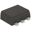 ROHM 2-Element Bi-Directional Low Capacitance TVS Protection Device, 0.15 W, 6-Pin SC-75A RSB12JS2T2R