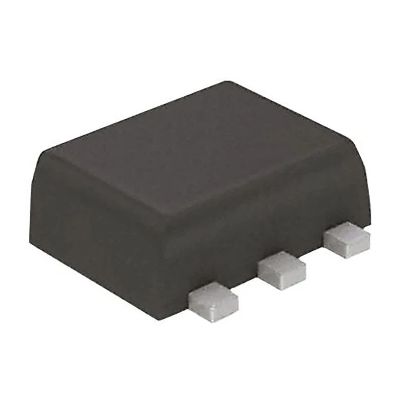 ROHM 2-Element Bi-Directional Low Capacitance TVS Protection Device, 0.15 W, 6-Pin SC-75A RSB12JS2T2R
