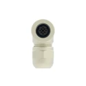 TE Connectivity M12 Circular Connector 4 Contacts Female Socket IP67 Cable Mount T4112512041-000