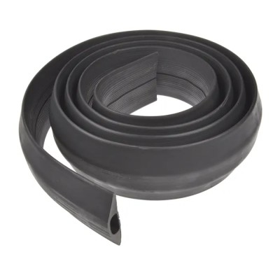 RS PRO Black Rubber Cable Cover, Cable Protector, 3 m Length, 30 mm Inside Diameter, 83 mm Width 26100201