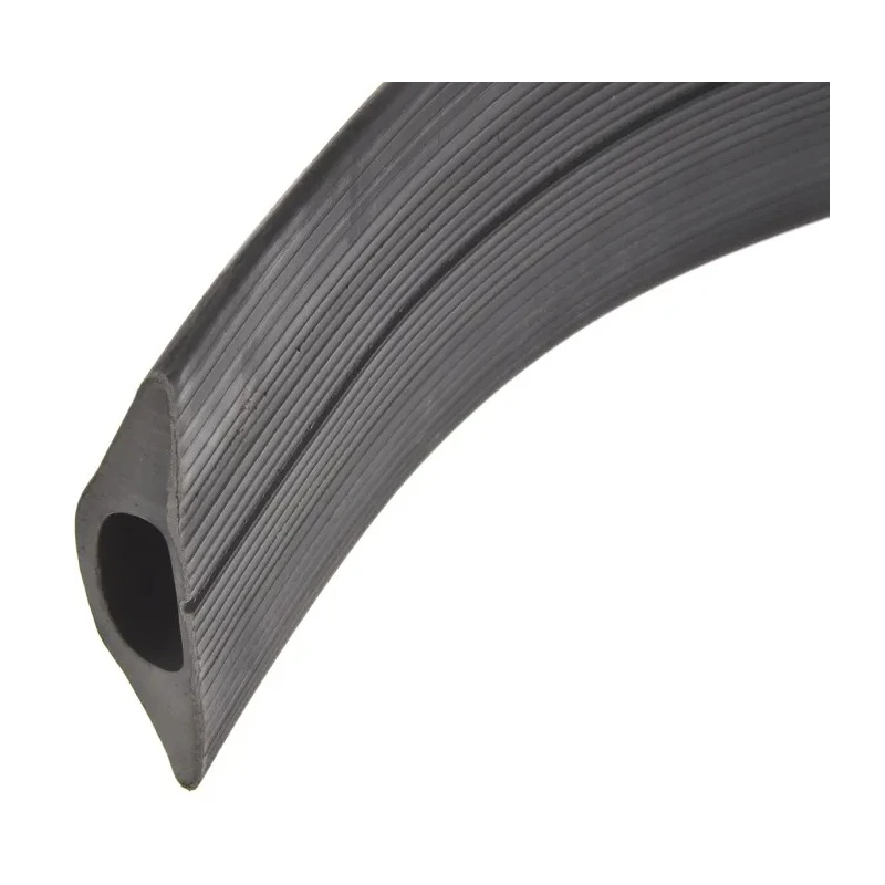 RS PRO Black Rubber Cable Cover, Cable Protector, 3 m Length, 30 mm Inside Diameter, 83 mm Width 26100201