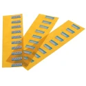 RS PRO Temperature Sensitive Label, 160°C to 224°C, 4 Temperature Levels, 30 Labels Per Kit, Non-Reversible, 552-630