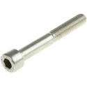 RS PRO Plain Stainless Steel Hex Socket Cap Screw M12 x 60 mm A4 Grade DIN 912 Hex Drive 124-7374