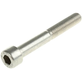 RS PRO Plain Stainless Steel Hex Socket Cap Screw M12 x 60 mm A4 Grade DIN 912 Hex Drive 124-7374