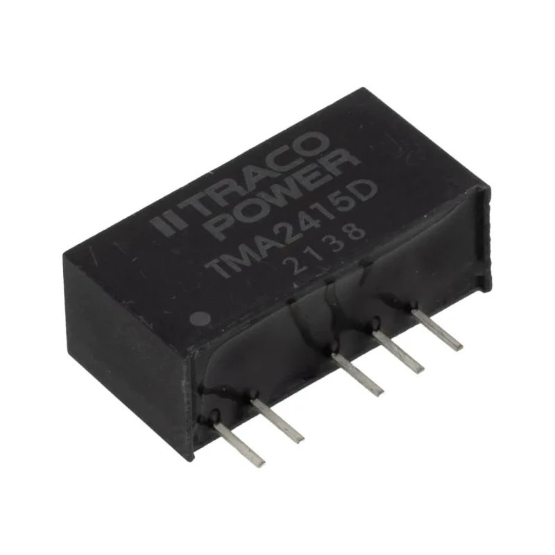 TRACOPOWER TMA DC/DC Converter Dual Output 1W 24V DC Input ±15V Output SIP Package PCB Mount TMA 2415D