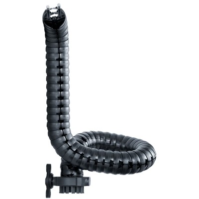 Igus TRE.30.050.0 Black Cable Trunking, 1 m Length, 34.5 mm Width, 50 mm Min. Bend Radius, Igumid NB