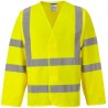 Portwest Vest-Port Yellow Unisex Hi Vis Jacket, 2XL/3XL 124-8199