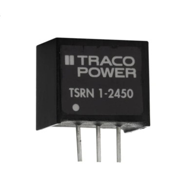 TRACOPOWER Switching Regulator, Through Hole, 5V DC Output, 1A, 83% Efficiency, SIP Package TSRN 1-2450