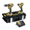 DeWALT 18V Cordless Power Tool Kit XR Series, Brushless, 5 Items, 5Ah Batteries, UK Plug DCK266P2-GB
