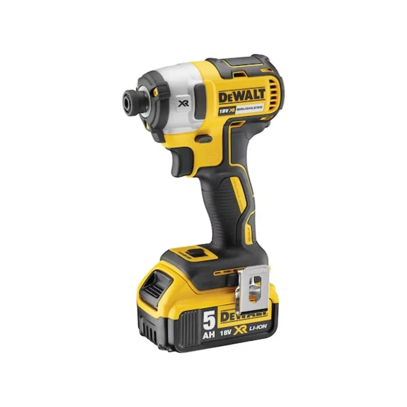 DeWALT 18V Cordless Power Tool Kit XR Series, Brushless, 5 Items, 5Ah Batteries, UK Plug DCK266P2-GB
