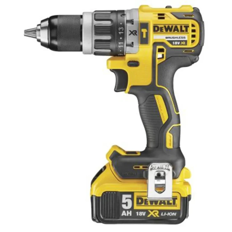 DeWALT 18V Cordless Power Tool Kit XR Series, Brushless, 5 Items, 5Ah Batteries, UK Plug DCK266P2-GB