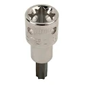 Bahco Screwdriver Bit T50, Square Drive, Chrome Vanadium Steel, 12.7 mm Tip, 60mm Overall Length TAH16-T50