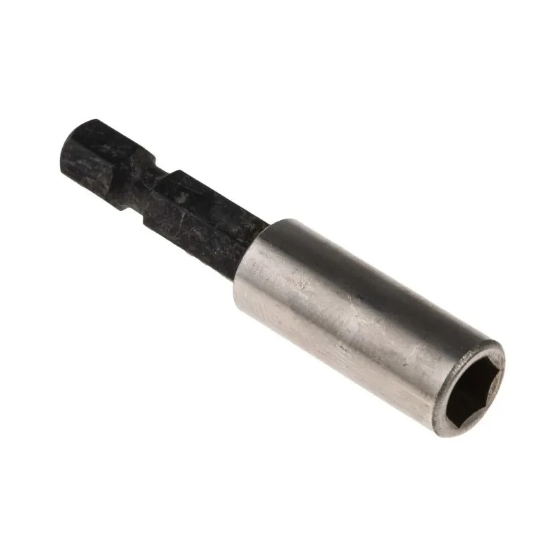 RS PRO 1/4 in Hex Bit Holder Adapter Magnetic, 50 mm Length, Hex Drive 125-0424