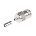 Telegartner N Series Coaxial Connector, Cable Mount, Female N Connector, 50 Ω, Straight Body, Crimp, J01021A0063