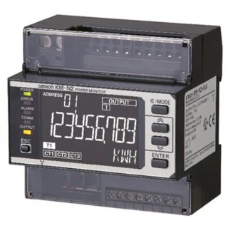 Omron KM-N2-FLK Motor Load Monitor, 6A, 100–270V AC, 4 Circuits, IP20, Current Transformer