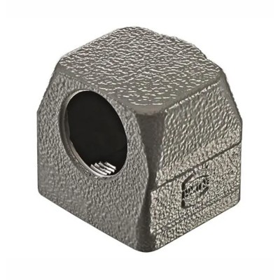 HARTING Heavy Duty Power Connector Hood Twin Hood Die Cast Aluminium IP65, M25 Thread, HAN Modular Series 19140020501