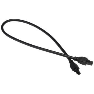 Molex 4 Way Female Micro-Fit 3.0 Wire to Board Cable, 500 mm, PVC Jacket, 250V AC, 5A Current, Black 245132-0405