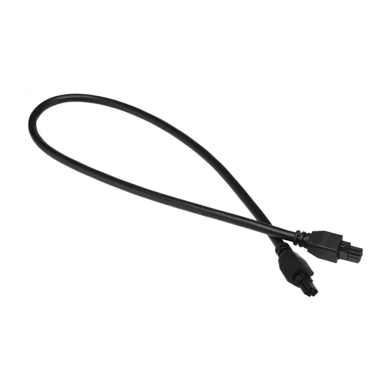 Molex 4 Way Female Micro-Fit 3.0 Wire to Board Cable, 500 mm, PVC Jacket, 250V AC, 5A Current, Black 245132-0405