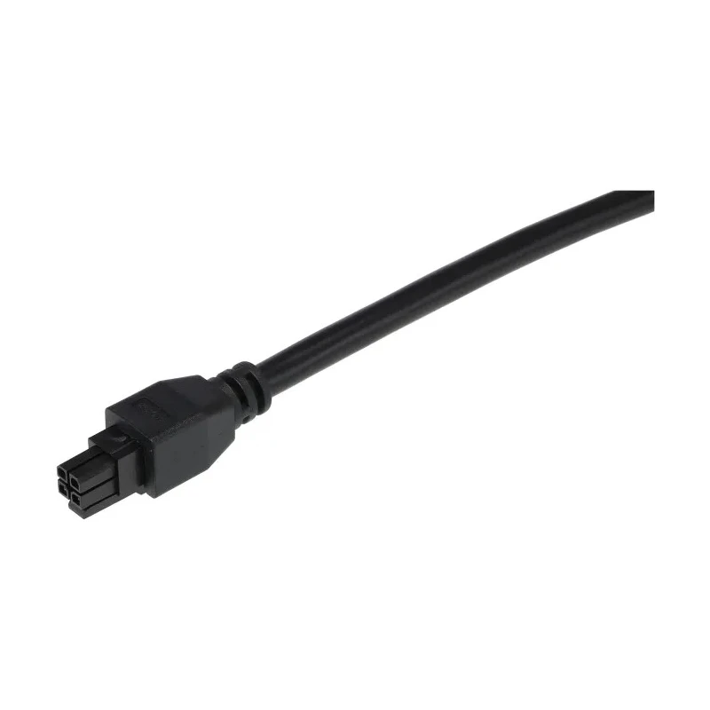 Molex 4 Way Female Micro-Fit 3.0 Wire to Board Cable, 500 mm, PVC Jacket, 250V AC, 5A Current, Black 245132-0405