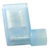 RS PRO Blue Insulated Female Spade Connector, Crimp, 6.35 x 0.8 mm Tab Size, 16 - 14 AWG, Nylon Angled Flag Terminal 125-1950