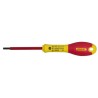 Stanley Insulated Screwdriver, 75 mm Blade, VDE 1000V Approved, Soft Grip Handle, 0-65-411