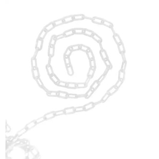 RS PRO Green Barrier Chain Polypropylene Chain Barrier 25m, Fluorescent, 8mm Diameter 125-2182