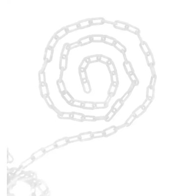 RS PRO Green Barrier Chain Polypropylene Chain Barrier 25m, Fluorescent, 8mm Diameter 125-2182