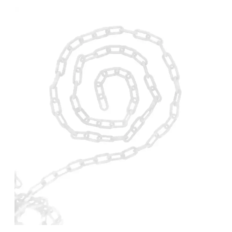 RS PRO Green Barrier Chain Polypropylene Chain Barrier 25m, Fluorescent, 8mm Diameter 125-2182