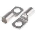 RS PRO TL Uninsulated Ring Terminal 10.5 mm Stud Size 1 AWG Heavy Duty Copper Grey 125-1963