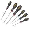 Stanley Pozidriv Standard Screwdriver Set 6-Piece Chrome Vanadium Soft-Grip 0-65-428