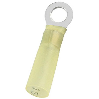 RS PRO RHB Insulated Ring Terminal M5.3 Stud Size 12 AWG 10 AWG Yellow 125-1970