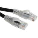 RS PRO Cat6 Ethernet Cable 3m Black Low Smoke Zero Halogen RJ45 Male to RJ45 Male U/UTP 30V 556-229