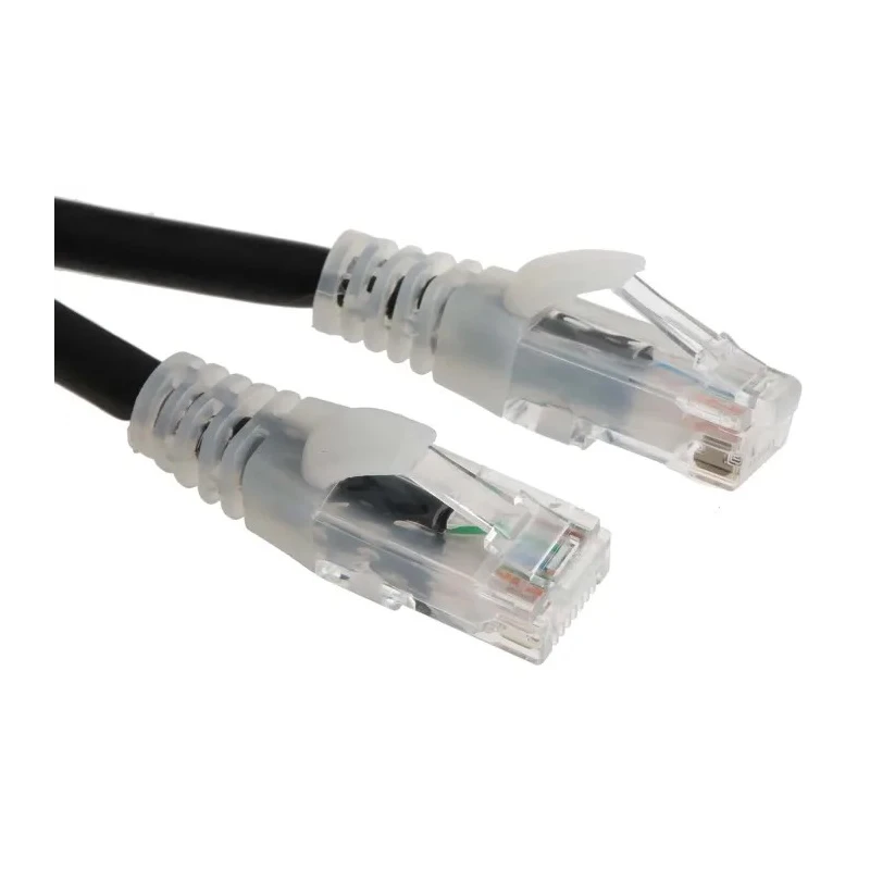 RS PRO Cat6 Ethernet Cable 3m Black Low Smoke Zero Halogen RJ45 Male to RJ45 Male U/UTP 30V 556-229