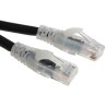 RS PRO Cat6 Ethernet Cable 3m Black Low Smoke Zero Halogen RJ45 Male to RJ45 Male U/UTP 30V 556-229