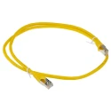 RS PRO Cat5e Ethernet Cable 1 m Yellow RJ45 Male to RJ45 Male F/UTP PVC 556-247