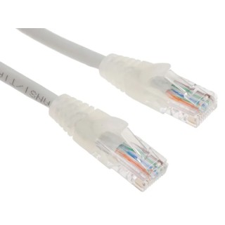RS PRO Cat5e Ethernet Cable, 2 m, Grey, RJ45 Male to RJ45 Male, U/UTP, Low Smoke Zero Halogen 556-269