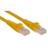 RS PRO Cat6 Ethernet Patch Cable, Unshielded, 5m, RJ45 Male to Male, Yellow, PVC Jacket 556-550