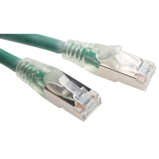 RS PRO Cat6 Ethernet Cable, 5m, Green, RJ45 Male to RJ45 Male, F/UTP, Low Smoke Zero Halogen 556-689