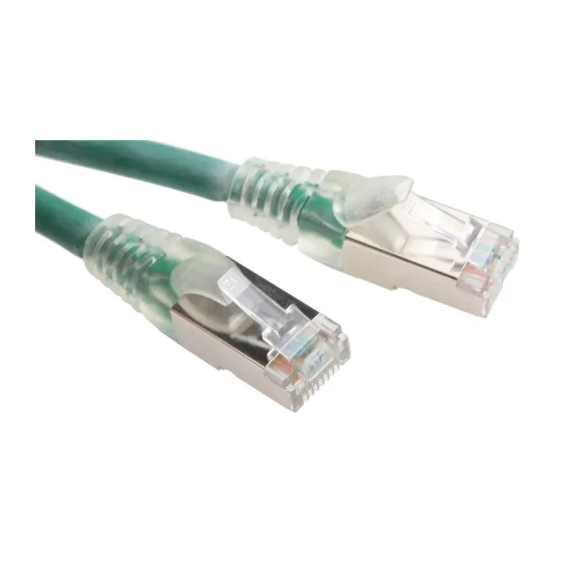 RS PRO Cat6 Ethernet Cable, 5m, Green, RJ45 Male to RJ45 Male, F/UTP, Low Smoke Zero Halogen 556-689