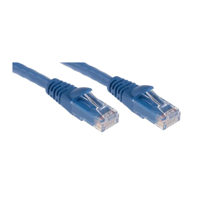 RS PRO Cat6 Ethernet Cable 10 m Blue RJ45 Male to RJ45 Male U/UTP PVC 30V 556-572