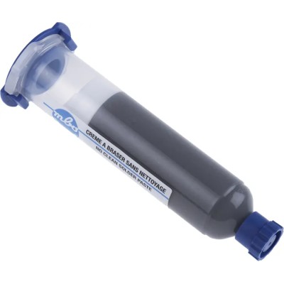 MBO Lead Solder Paste 179°C Melting Point, Rosin Flux, Paste Form, 62% Tin CRÈME SN62 PB AG2 SIRIUS 1 - SERINGUE AUTO 100G