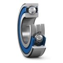 SKF Single Row Deep Groove Ball Bearing W 608-2RS1/VP311, 8 mm ID, 22 mm OD, 7 mm Width, Stainless Steel