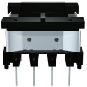 TDK Horizontal Coil Former for E 16/8/5 Core, 8 Pins, Fibreglass Reinforced PolyTerephthalate, 17.8mm x 20mm B66308B1108T001