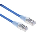 RS PRO Cat5e Ethernet Cable, 10m, F/UTP PVC, RJ45 Male to Male, Blue, 30V 557-054