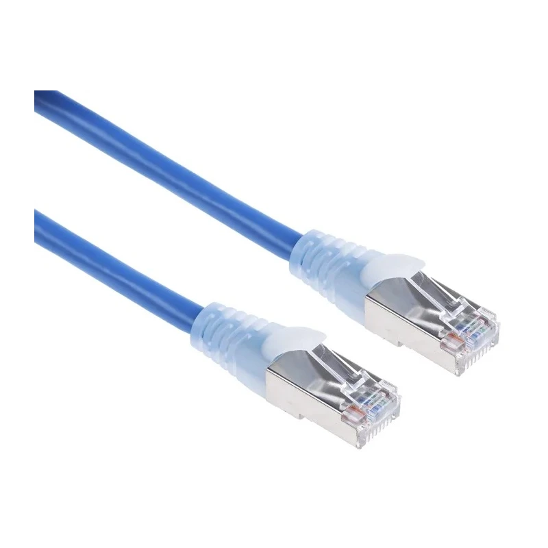 RS PRO Cat5e Ethernet Cable, 10m, F/UTP PVC, RJ45 Male to Male, Blue, 30V 557-054