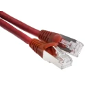 RS PRO Cat6 Ethernet Cable 3 m Red RJ45 Male to RJ45 Male F/UTP Low Smoke Zero Halogen 557-092