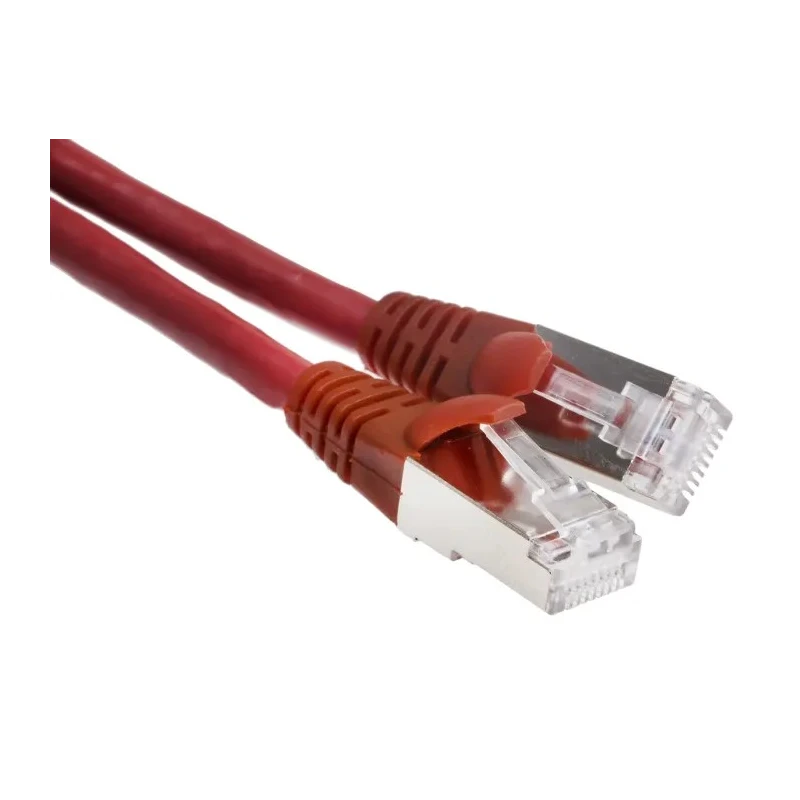RS PRO Cat6 Ethernet Cable 3 m Red RJ45 Male to RJ45 Male F/UTP Low Smoke Zero Halogen 557-092